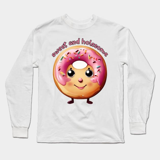 Sweet and holesome Long Sleeve T-Shirt by likbatonboot